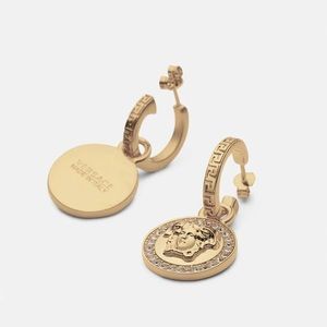 GRECA AND MEDUSA DROP EARRINGS
